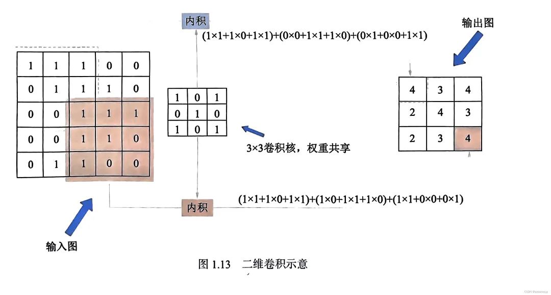 图像卷积、步长、填充、特征图、多通道卷积、权重共享、感受野、池化