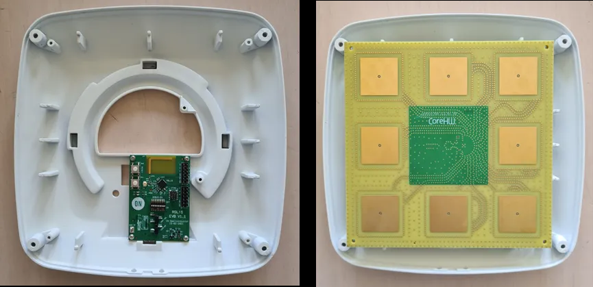 图12：安森美 RSL15 EVB 位于 coreHW 定位器内部.png
