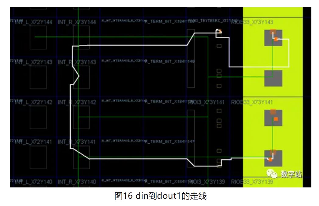 图16 din到dout1的走线.JPG