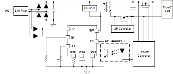 图 4 简化反激式设计中的 UCG28826.png