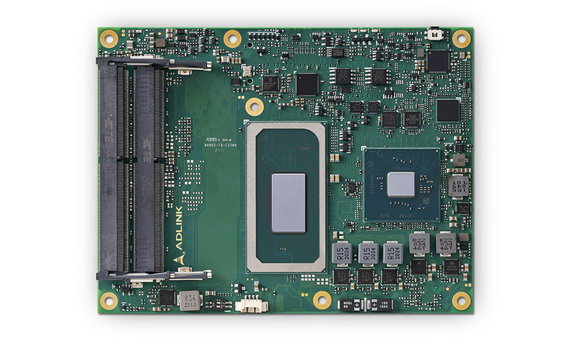 凌华科技推出首款采用 英特尔® Core™、Xeon® 和Celeron® 6000 处理器的 COM Express 模块_正面.jpg