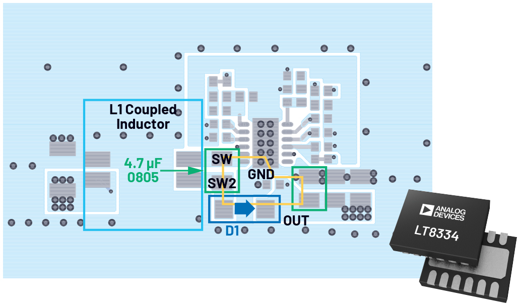 ADI 技术文章图5 - 异步DC-DC升压转换器（包含续流二极管）还能实现低辐射吗 .jpg