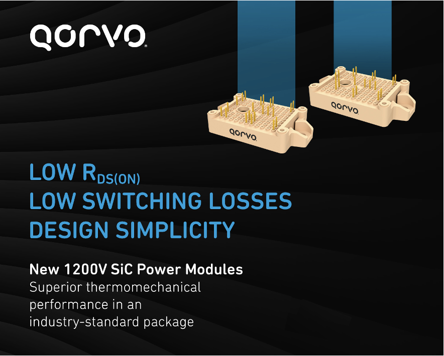 Qorvo 推出紧凑型 E1B 封装的 1200V SiC 模块.png