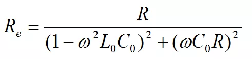 等效电阻分量和电抗分量