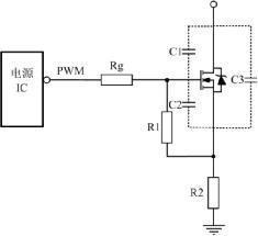 图 1 IC直接驱动MOSFET