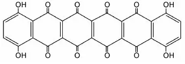 图3 THHQ分子结构式