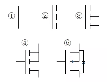 画一个MOS管