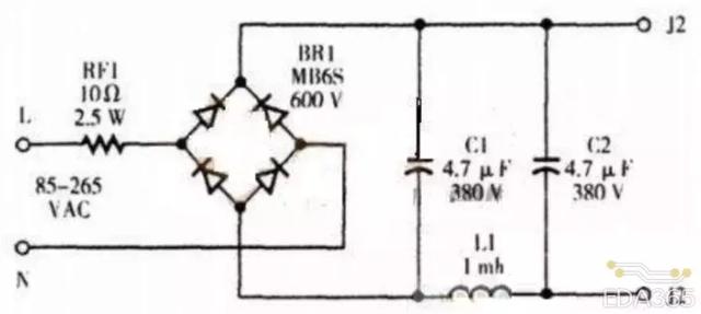 LC滤波一般用在高频电路中