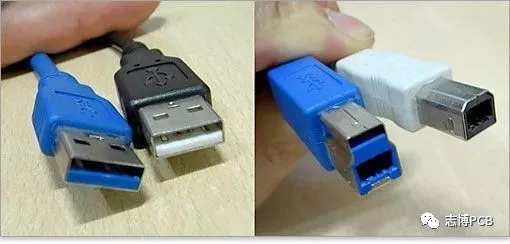 不同形式的USB